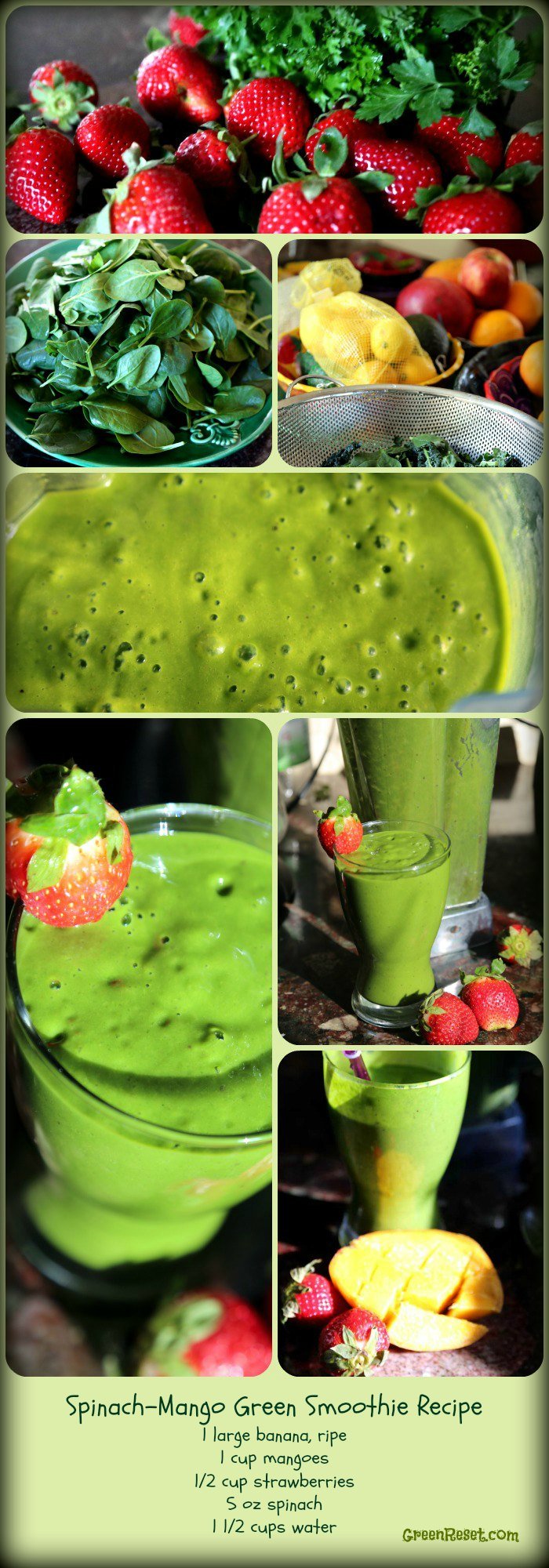 spinach smoothie recipe