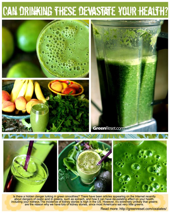 can green smoothies devastate your health with oxalates?