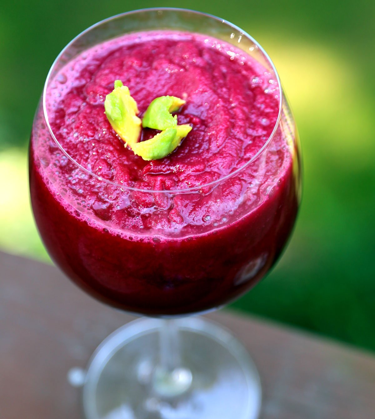 Red cabbage smoothie