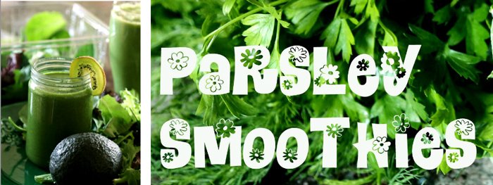 The Amazing Parsley: Health Benefits and 3 Green Smoothie Recipes with Parsley