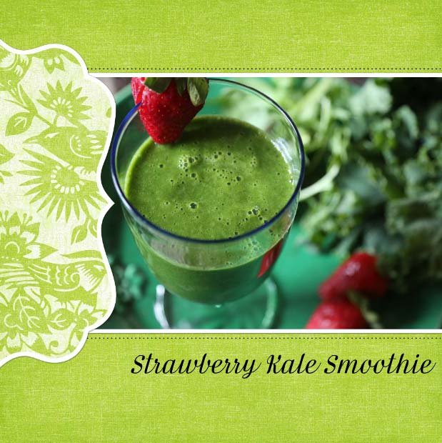 Strawberry Kale Smoothie Recipe