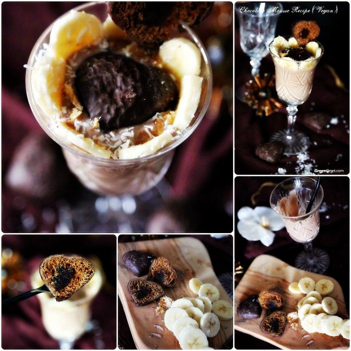 chocolate mousse -tofu