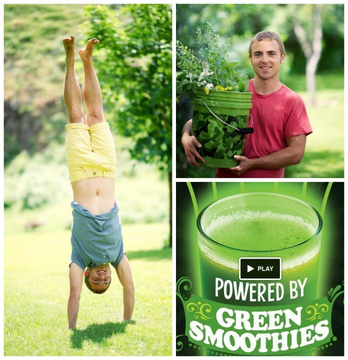 Powered by green smoothies