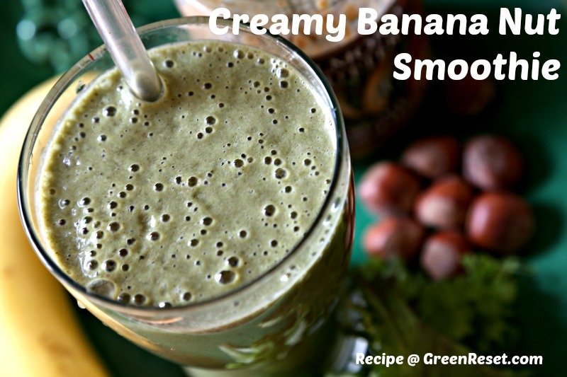 banana nut butter smoothie recipe