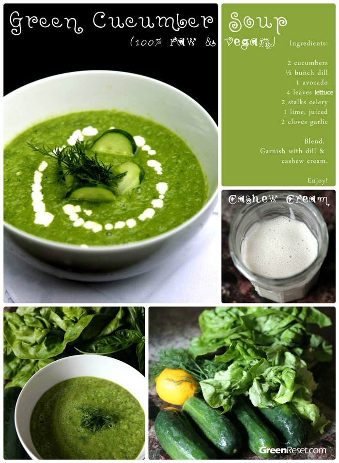 Green Blended Soups ROCK!